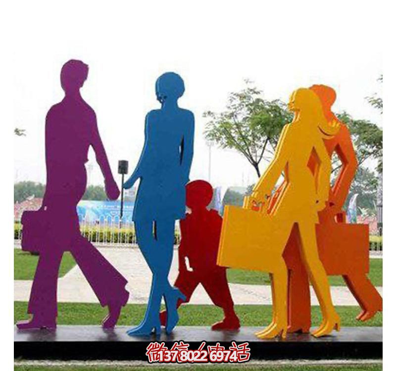 不銹鋼雕塑購物袋，提升海邊景區(qū)購物體驗