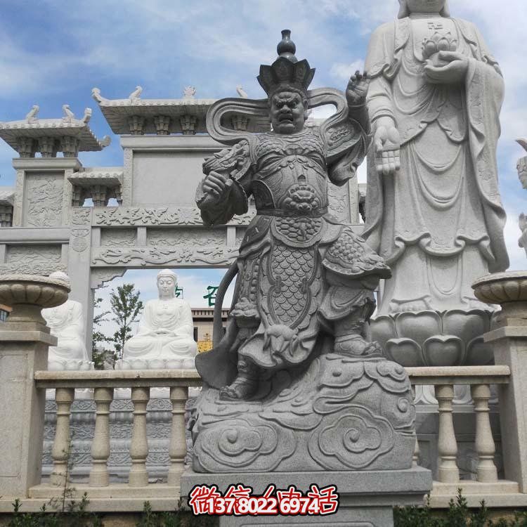 大型戶(hù)外石雕四大天王雕塑