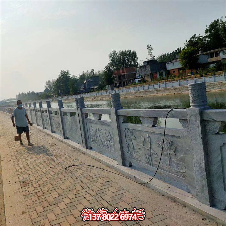 唯美的大理石欄桿雕塑，為園林景觀增添絕美風(fēng)采