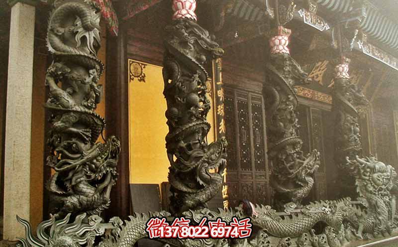 青銅雕刻龍紋仿古寺廟大殿門前裝飾 青銅雕刻龍紋仿古寺廟大殿門前裝飾