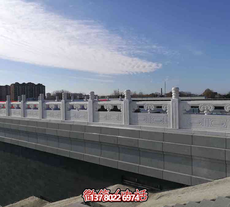 精美石雕橋欄桿，藝術(shù)美學完美結(jié)合
