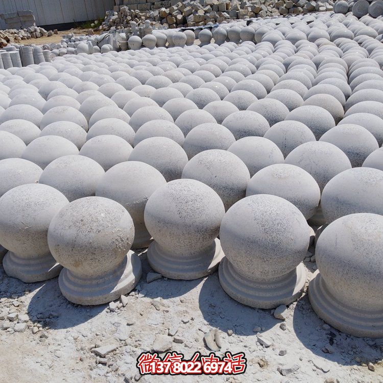 大理石砂石車止，美化園林戶外公園