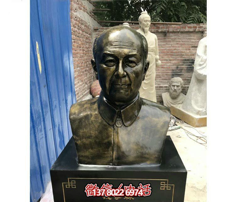 校園名人胸像銅雕錢(qián)學(xué)森雕塑 校園名人胸像銅雕錢(qián)學(xué)森雕塑